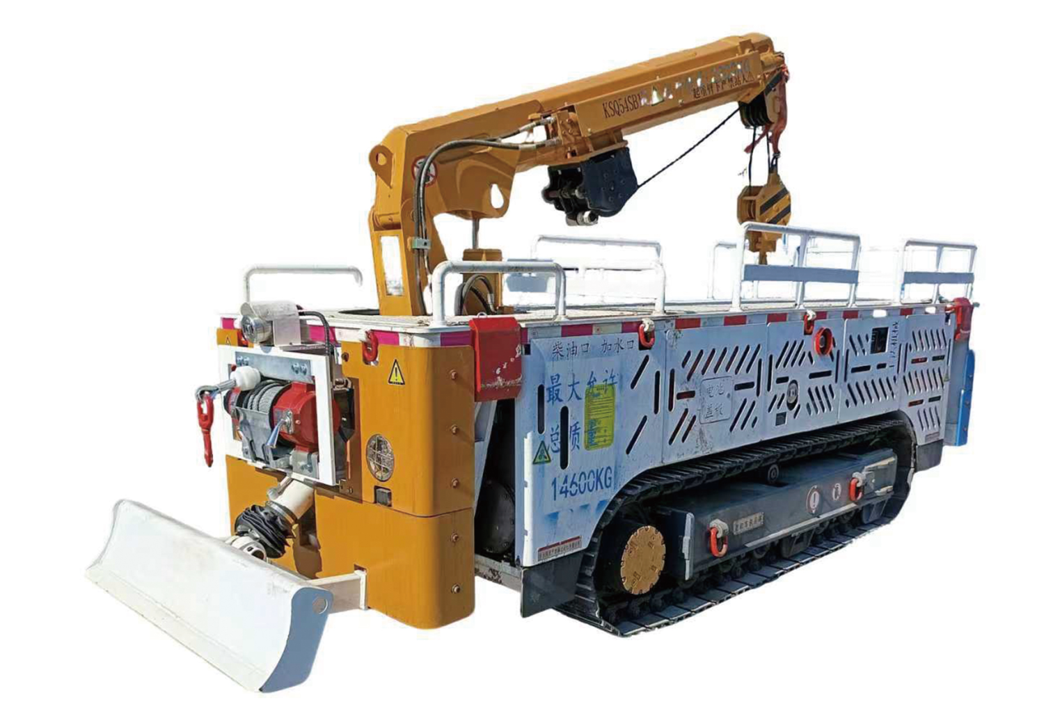 WCL8YY型防爆柴油機履帶運輸車